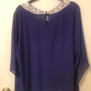 Purple blouse